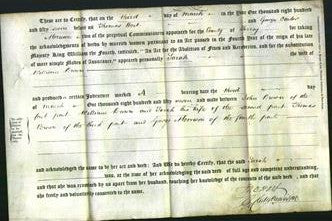 Deed by Married Women - Sarah Brown-Original Ancestry