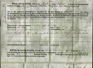 Deed by Married Women - Sarah Dernelley-Original Ancestry