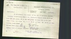 Letterhead - Biddle Purchasing Co.