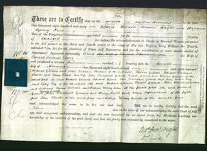 Deed by Married Women - Celina Flower-Original Ancestry