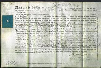 Deed by Married Women - Eliza Durant, Mary Ann Vernall, Jane Webster, Eliza Finlay, Ann Richardson and Sarah Selina Wood-Original Ancestry