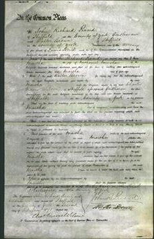 Court of Common Pleas - Martha Earnshaw-Original Ancestry