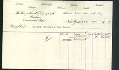 Letterhead - Hollingshead & Campbell, Bankers