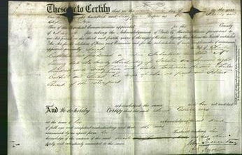 Deed by Married Women - Sarah Cattell-Original Ancestry