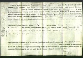 Deed by Married Women - Ellen Grace Wentworth-Original Ancestry