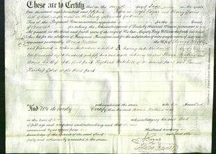 Deed by Married Women - Ann Hoskins-Original Ancestry