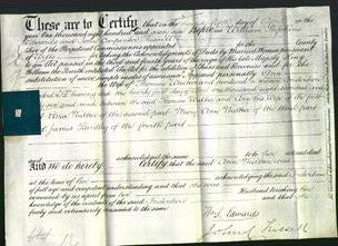 Deed by Married Women - Ann Walker-Original Ancestry