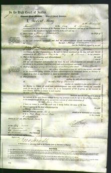 Court of Common Pleas - Mary Thomson-Original Ancestry