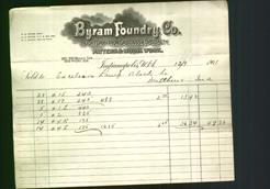 Letterhead - Byram Foundry Co.