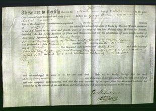 Deed by Married Women - Fanny Gray Westoby-Original Ancestry