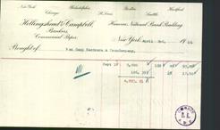 Letterhead - Hollingshead & Campbell, Bankers