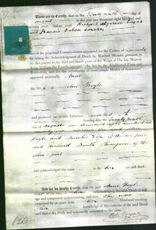 Deed by Married Women - Anne Boyle-Original Ancestry