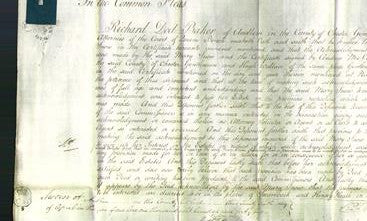 Court of Common Pleas - Mary Snow-Original Ancestry