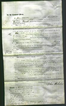 Court of Common Pleas - Mary Jones Makinson-Original Ancestry