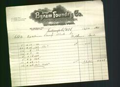 Letterhead - Byram Foundry Co.