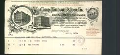 Letterhead - Van Camp Hardware & Iron Co.