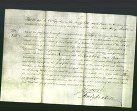 Deed by Married Women - Sarah Snowden-Original Ancestry