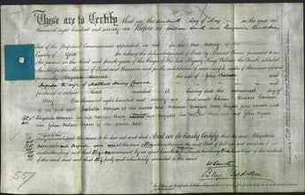 Deed by Married Women - Elizabeth Hannah Dawson and Augusta Cowood-Original Ancestry