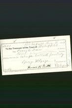 Wakefield, Massachusetts Payment Voucher - Ivory C Drew