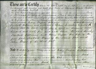 Deed by Married Women - Mary Tregear Williams-Original Ancestry