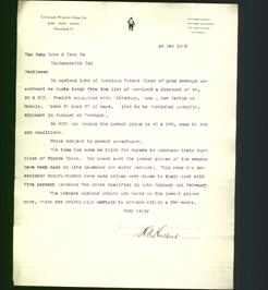 Letterhead - Cleveland Window Glass Co.