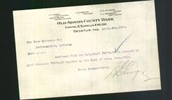 Letterhead - Old Adams County Bank