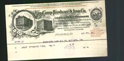 Letterhead - Van Camp Hardware & Iron Co.