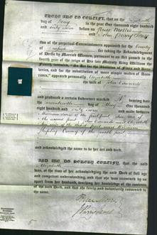 Deed by Married Women - Elizabeth Edwards-Original Ancestry