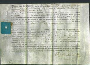 Deed by Married Women - Ann Cole, Sarah Pocock-Original Ancestry