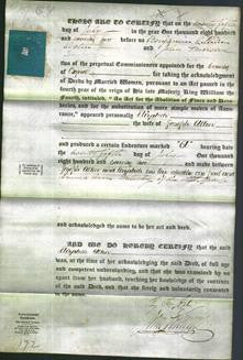 Deed by Married Women - Elizabeth Allen-Original Ancestry