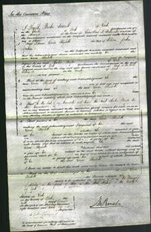 Court of Common Pleas - Louisa Elizabeth Graham-Original Ancestry