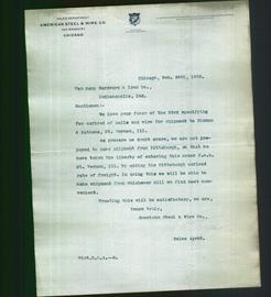 Letterhead - American Steel & Wire Co.