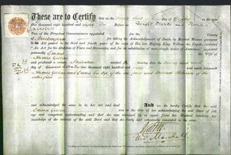 Deed by Married Women - Emma Gibbons-Original Ancestry