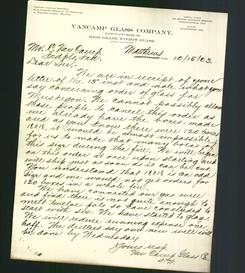 Letterhead - VanCamp Glass Company