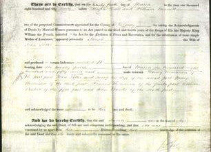 Deed by Married Women - Sarah Potter-Original Ancestry