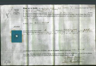 Deed by Married Women - Ellen Bassett-Original Ancestry