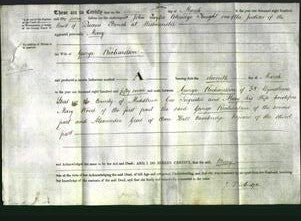 Deed by Married Women - Mary Wood Richardson-Original Ancestry