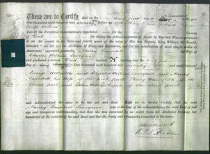 Deed by Married Women - Nancy Lansdell Lovegrove-Original Ancestry