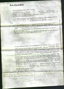 Court of Common Pleas - Martha King Kent-Original Ancestry