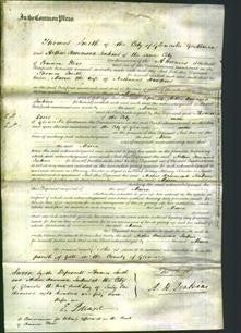 Court of Common Pleas - Maria Hawkins-Original Ancestry
