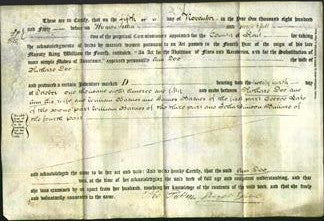 Deed by Married Women - Ann Doe-Original Ancestry