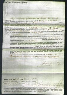 Court of Common Pleas - Sarah Dear-Original Ancestry