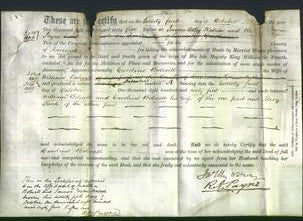 Deed by Married Women - Caroline Bolwell-Original Ancestry
