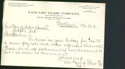 Letterhead - VanCamp Glass Company