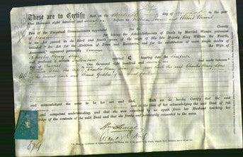 Deed by Married Women - Emma Stone-Original Ancestry