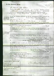 Court of Common Pleas - Mary Elizabeth Sharpe-Original Ancestry
