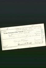 Wakefield, Massachusetts Payment Voucher - Samuel W Roberts