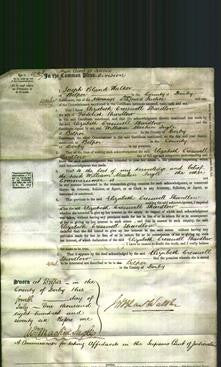 Court of Common Pleas - Elizabeth Cresswell Shardlow-Original Ancestry