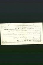 Wakefield, Massachusetts Payment Voucher - Charles H Henton