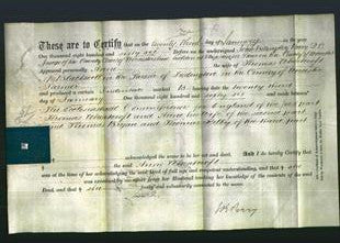 Deed by Married Women - Ann Wheatcroft-Original Ancestry